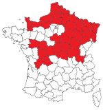 Schmallenberg virus in France.png