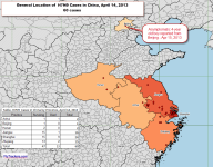 China Map H7N9 20130414.png
