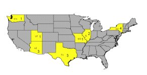 USA Map Confirmed  Deaths H1N1 20090530.jpg