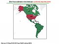 Distribution of imported confirmed cases per country (Map)