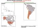 ZIKV in the Americas: Confirmed (imported/travel related) cases per country/region (Map)